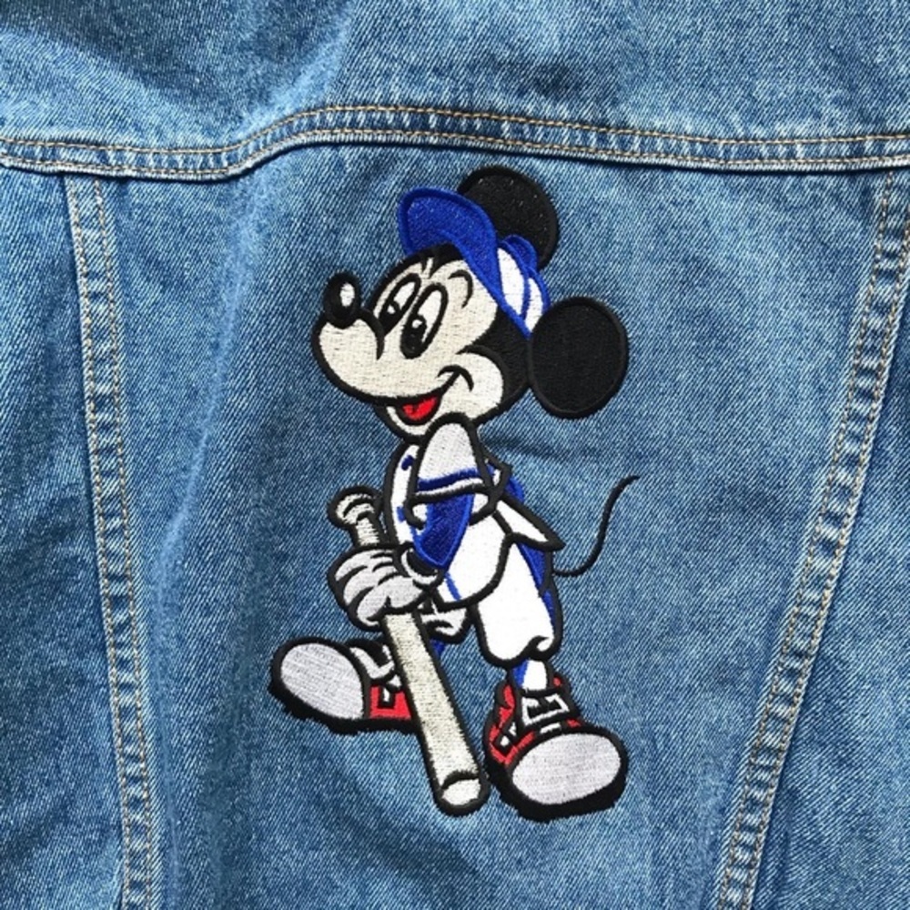 Vintage Angel Bait Mickey Mouse denim jacket 14Y